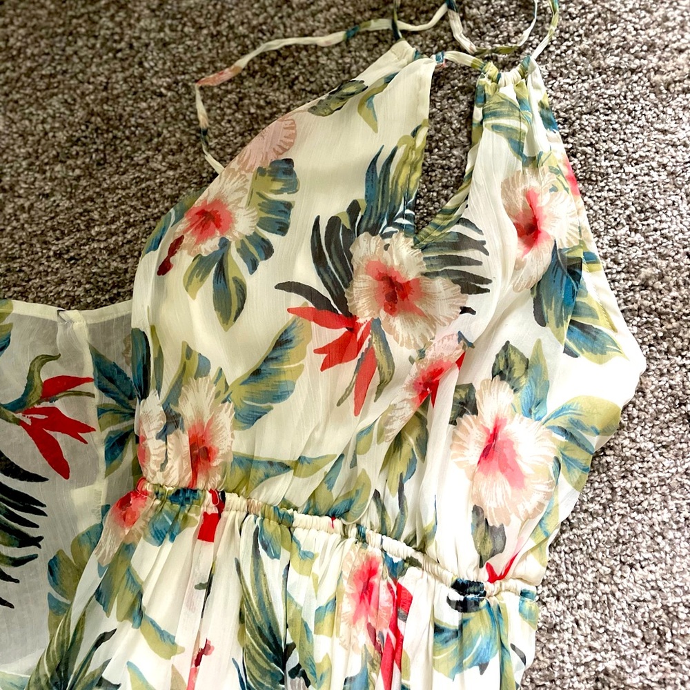 Hollister Floral Maxi Dress